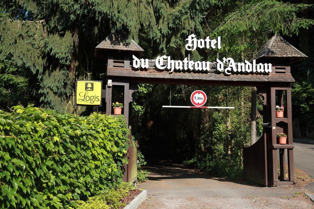 Hotel-Restaurant Du Chateau D'Andlau Barr Exterior foto